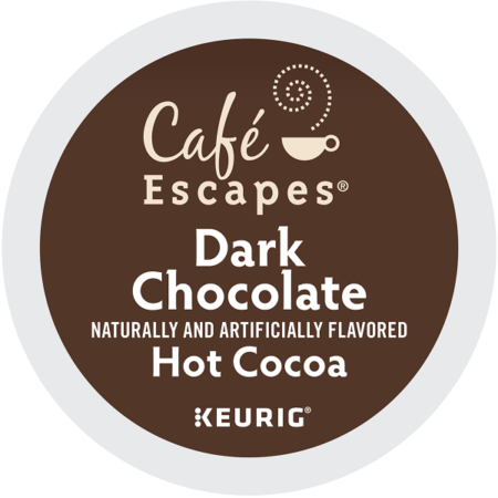 Cafe Escapes Dark Chocolate K-Cup