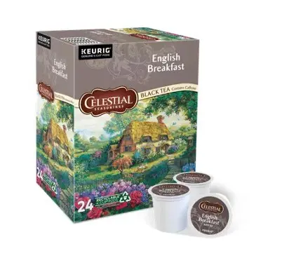 Celestial Seasonings English Breakfast k-cups 24 pack