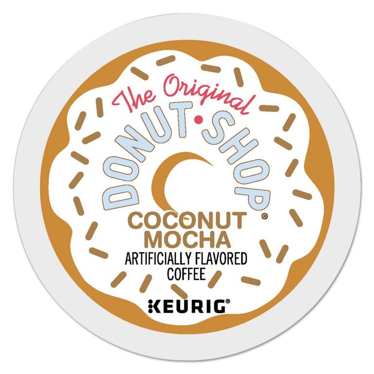 Donut Shop Coconut Mocha Coffee 24 Pack Portion Pack K Cup Pods