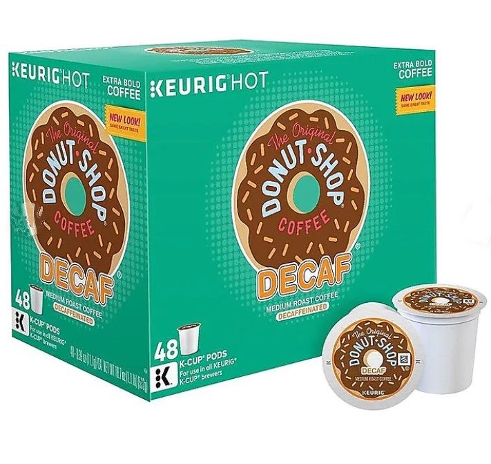 Coffee People Donut shop decaf K Cups 48 pack
