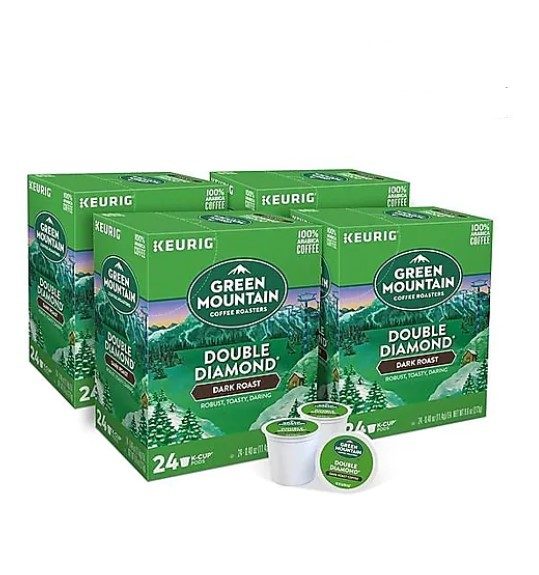 Green Mountain Coffee Keurig K Cups Double Diamond 48 pack