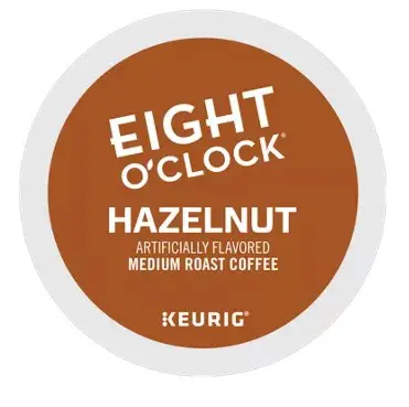 Eight O'Clock Hazelnut 24 K Cups