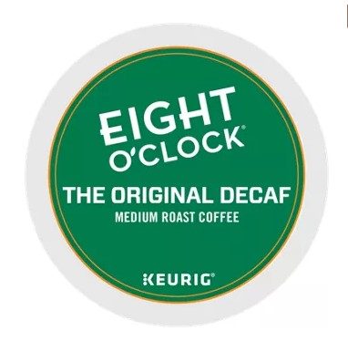 Eight O'Clock Coffee Decaf
