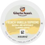 French Vanilla Supreme k cups Gloria Jean