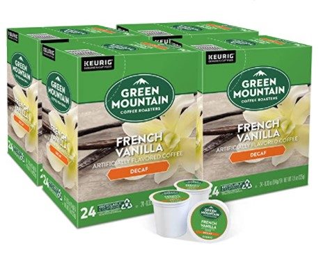 Green Mountain Decaf French Vanilla 96 k cups