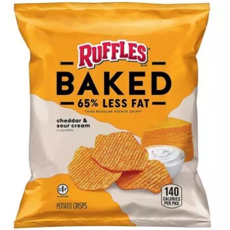 Lay's Baged Chips less fat