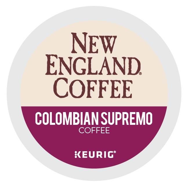 New England Colombian Supremo Keurig K Cups