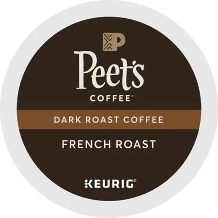 Peet's Dark Roast Coffee k cups