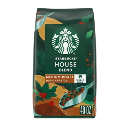 Starbucks House Blend Whole Bean Coffee 40 oz bag