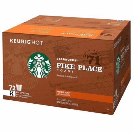 Starbucks Pike Place 72 K-Cups