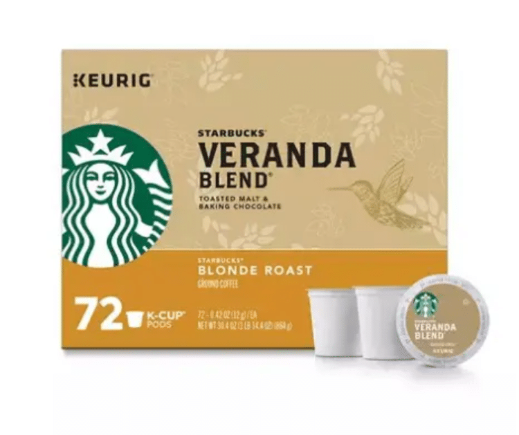 Starbucks Veranda Blend K-Cup pods