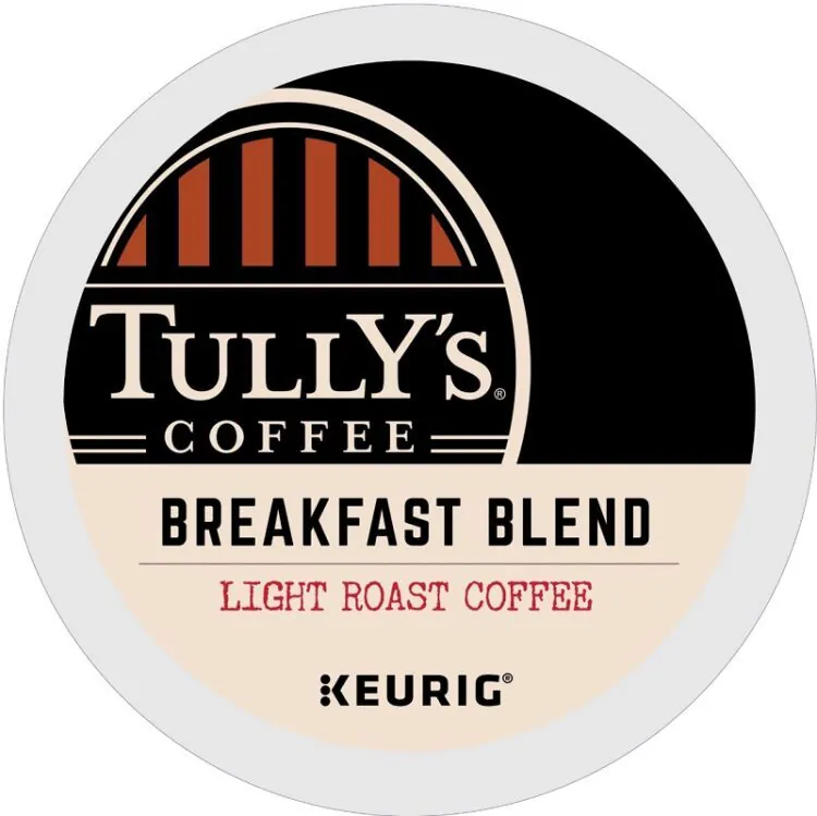 Tully's Breakfast Blend Keurig K Cups
