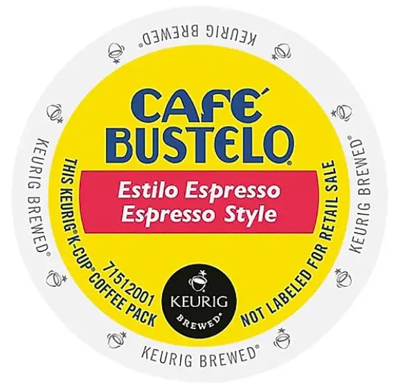cafe bustelo Espresso 96 k-cups