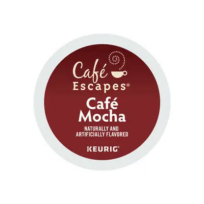 Cafe escapes mocha 96 k-cups
