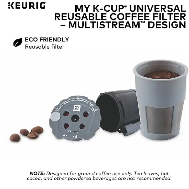 Keurig My K-Cup Multi Stream Technology Universal Reusable Filter Free