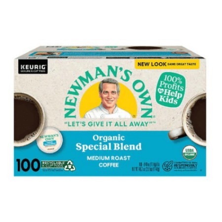 Newman's Organic K-Cups 100 pack
