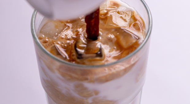 cup of iced coffee