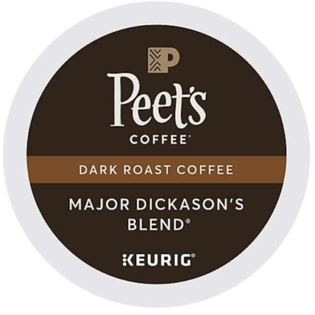 peet's Coffee Major Dickansons k cups