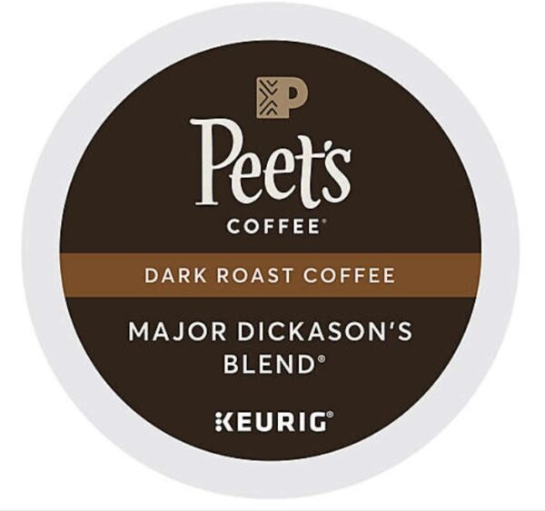peet's Coffee Major Dickansons k cups