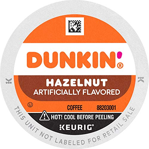 Dunkin Donut Hazelnut coffee