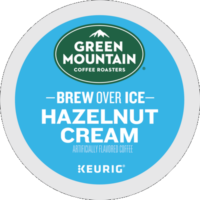Green Mountain Brew Over Ice Hazelnut Cream Coffee