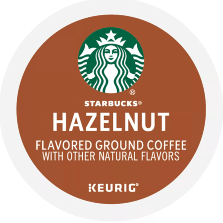 Starbucks Hazelnut K-cup pods