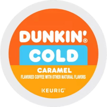 Dunkin Donut COLD caramel (1)