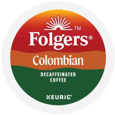 Folgers decaf Colombian Coffee