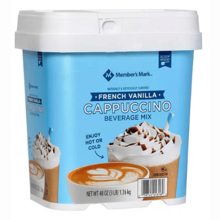 French Vanilla Cappuccino Beverage