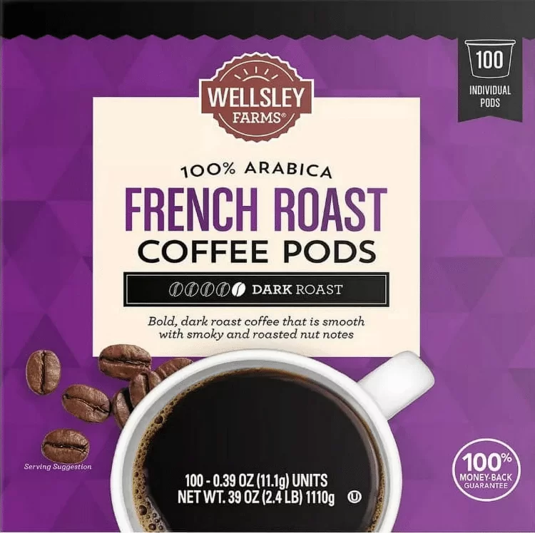 Wellsley french roast k cup pods